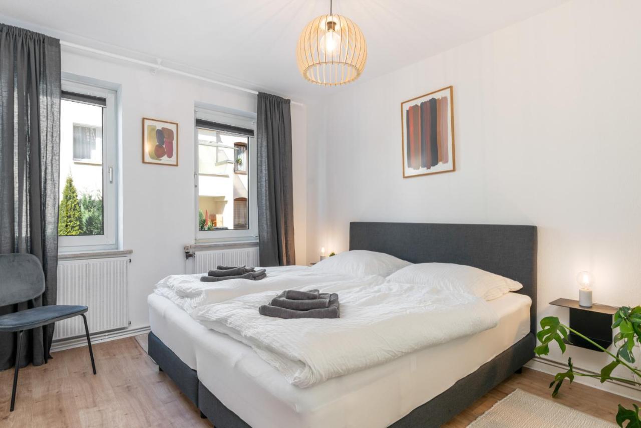 Flatlight - Shiny Apartment - Balcony - Central - Kitchen Hildesheim Bagian luar foto